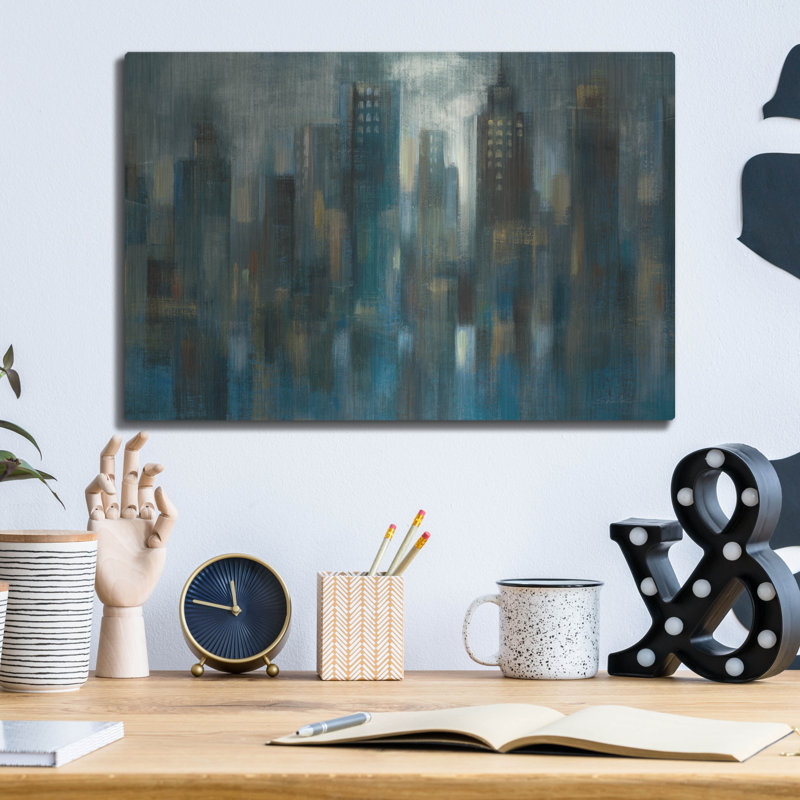 Luxe Art 'Rhythmic Reflection C'  by Silvia Vassileva Wall Art