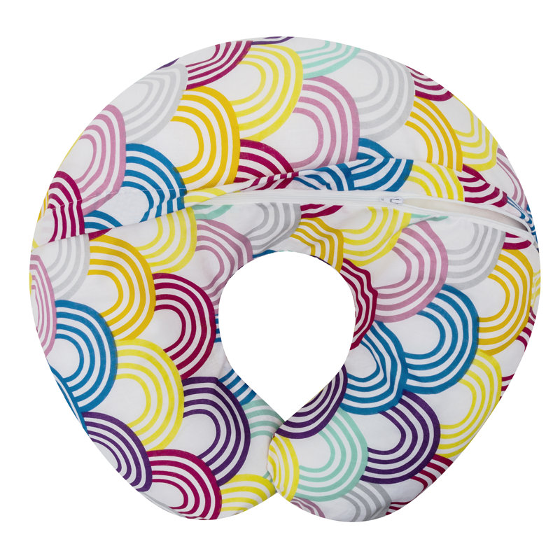 Abstract Friends Geometric Cot Pillowcase