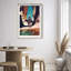 Cowgirl's Surreal Framed Graphic Art-353166159-446789654