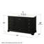 Ensemble de meuble-lavabo simple avec comptoir en quartz Deborah-98114499-98179237-98179239