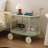 Mobile Trolley, Kitchen 2-Tier Storage Shelf Cart