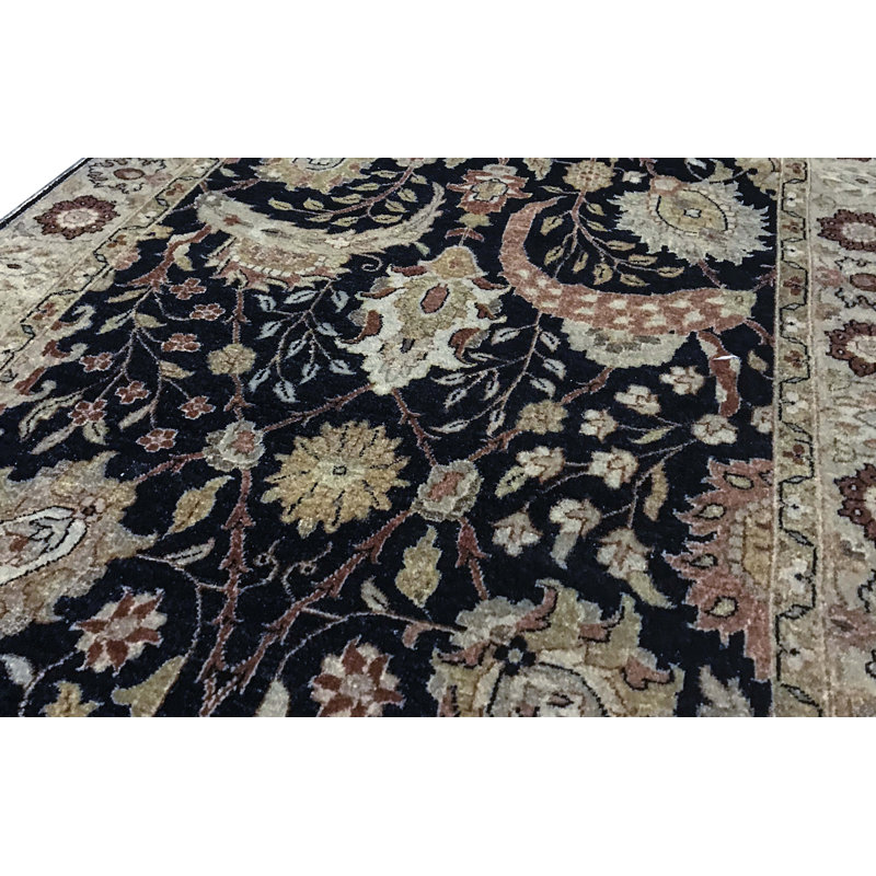Wool Floral Area Rug, Runner 2'11" x 13'9"