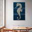 Hippocampe antique Brampt sur bleu II-118089486