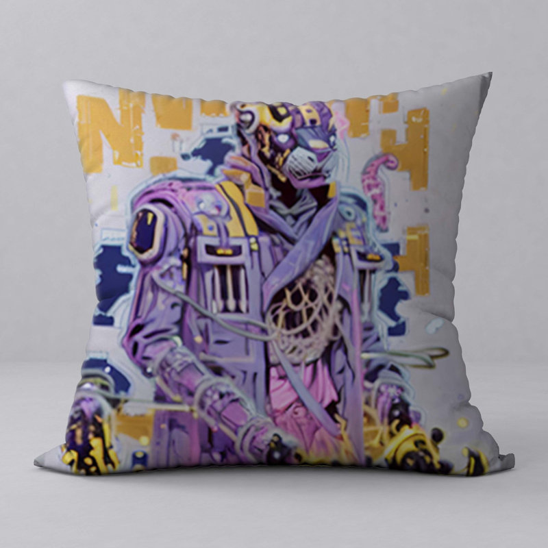 Reversible Throw Pillow