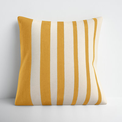 Karka 20" x 20" Embroidered Throw Pillow