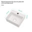 Lavabo de salle de bain 11,6 po APRESSHUI