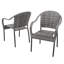 Fauteuils de salle à manger d'extérieur Aldonija-352667899