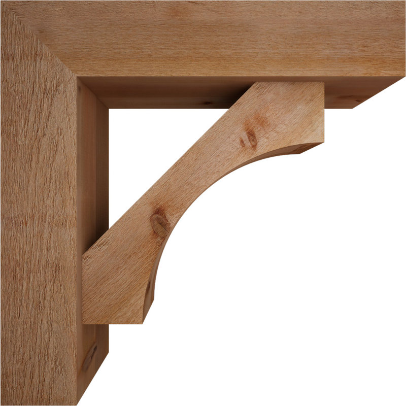 Support Westlake Block avec support décalé, 32 x 32, Cèdre rouge occidental de l 8 po (scié brut)