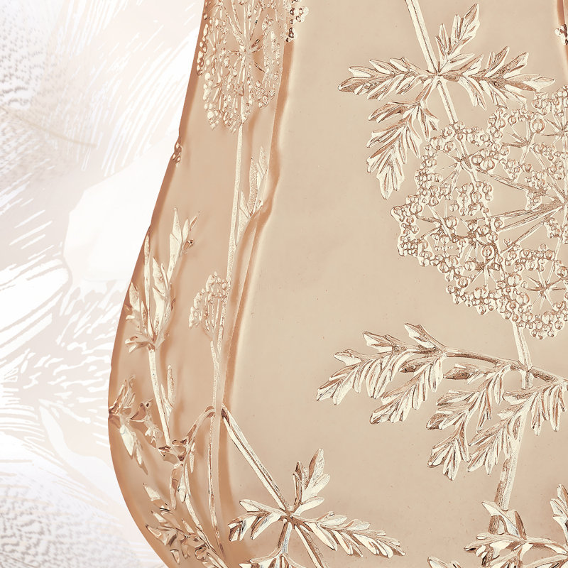 Ombelles Handcrafted Crystal Table Vase