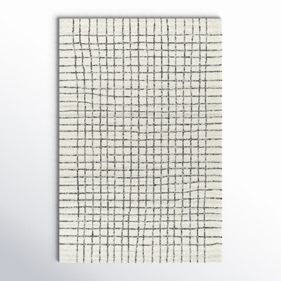 Amoura Hand-Tufted Plaid Rug