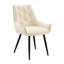 Ensemble de 2 chaises de salle à manger, chaise rembourrée à dossier plat-746531572