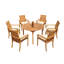 Algrave Outdoor Teak Dining Set-2083002411-2083002414