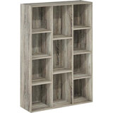 11-Cube Reversible Open Shelf Bookcase,