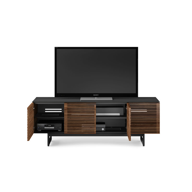 Corridor Media Console, Natural Walnut