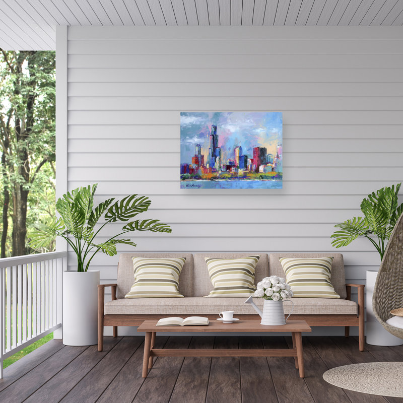 Bolologic Chicago 5 sur impression sur toile, H 14 po x l 19 po