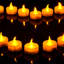 Unscented Flameless Votive Candle-1408258981