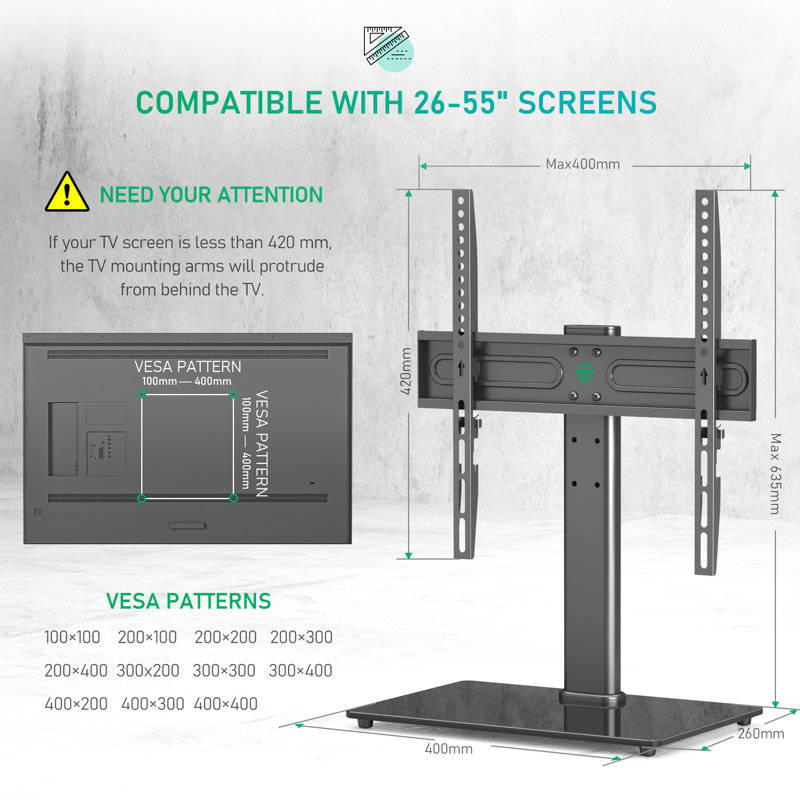 Aerion Symple Stuff Single Screen Desktop Mount