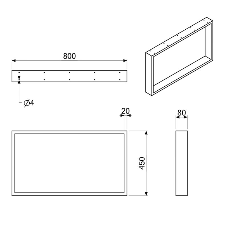 Bartlum Table Leg