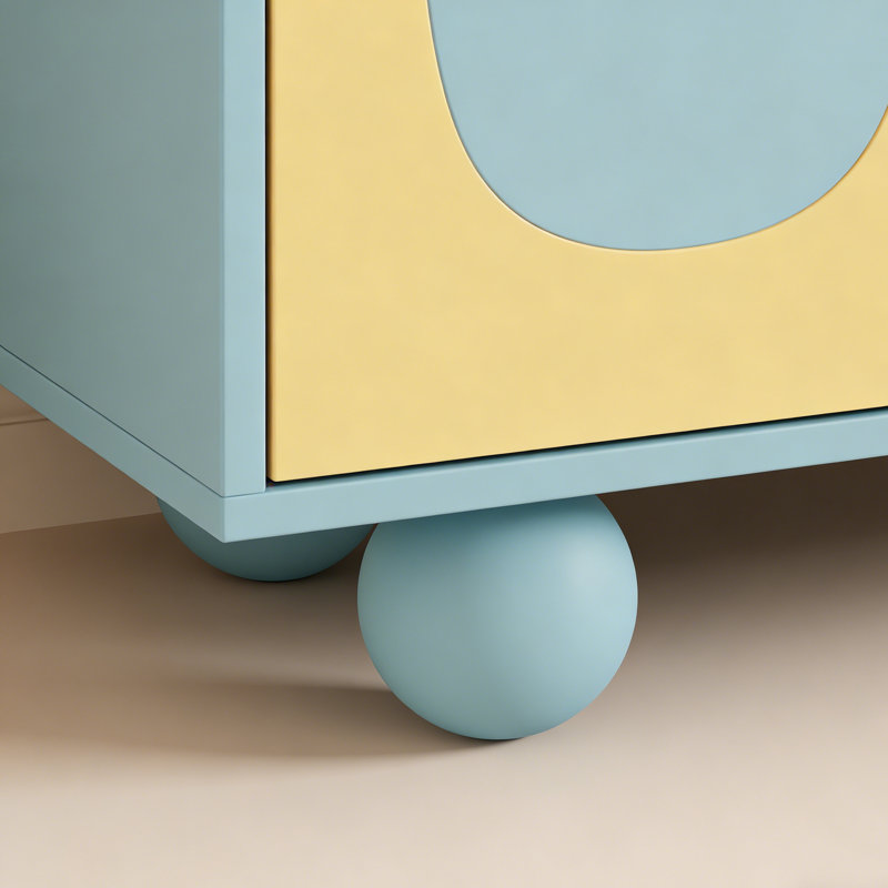 Buffet Nordic Light, Jaune / bleu pâle