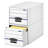 Stor/Drawer File Drawer, Legal, 15-1/2 x 23-1/4 x 10-3/8, White/Blue, 6/Carton