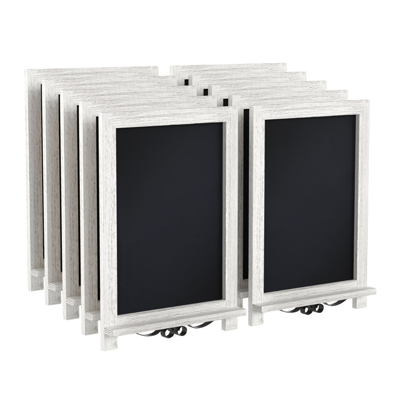 Tableaux magnétiques de table ou muraux Millworks, Blanc délavé, 17 po x 12 po