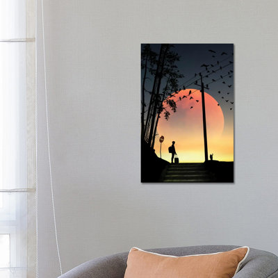 Trip by Abdullah Evindar - Wrapped Canvas Print