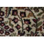 Tapis oriental élégant à motif floral et teinture végétale 4 x 6
