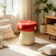 Tabouret de jardin en résine en forme de champignon-688635320