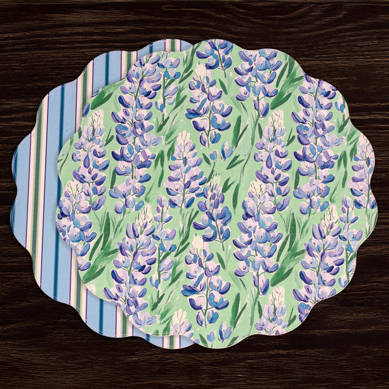 Vida Vinyl Round Placemats