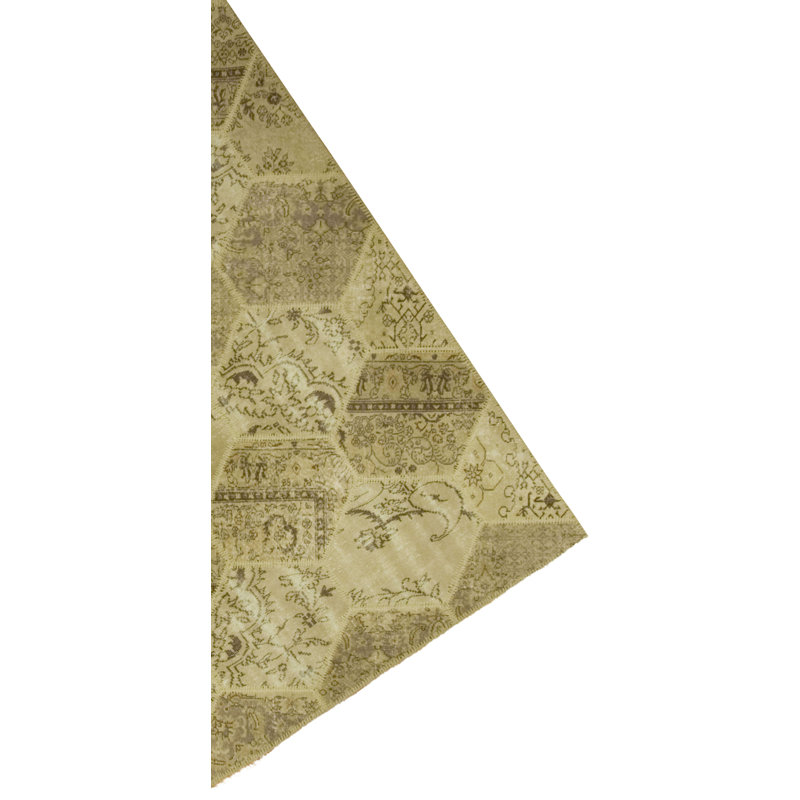 Tapis rétro patchwork turc