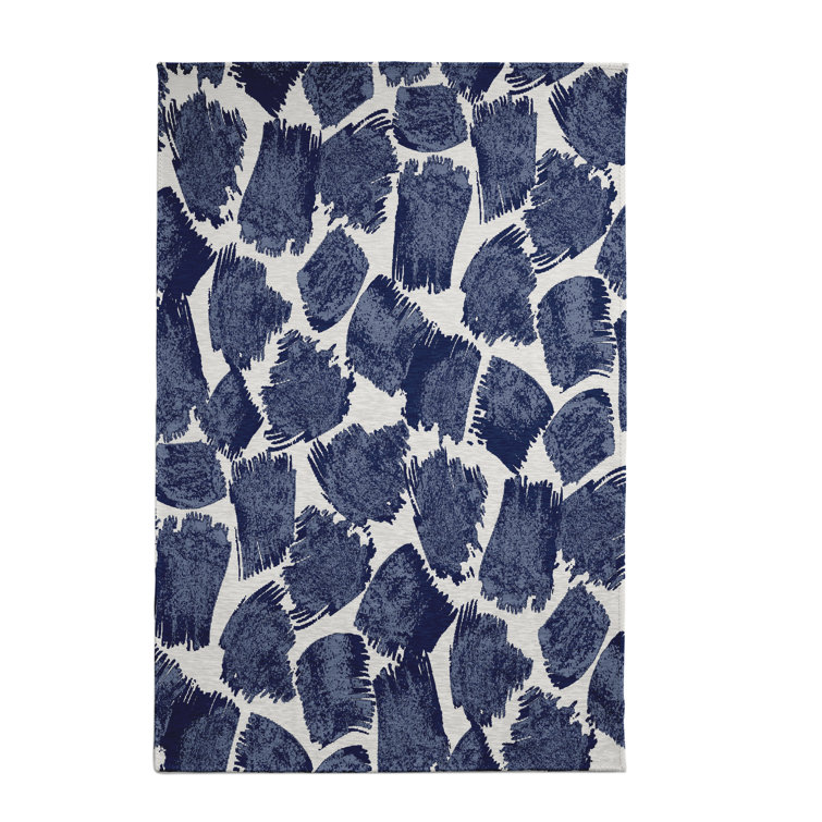 Tapis bleu marine Almere