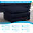 132" Oversized Cloud Sectional Sofa - 6-Piece U-Shaped Couch Set With 2 Ottomans, Ultra-Plush Chenille Fabric, Deep Seating & Modular Design For Spacious Living Rooms-417849860