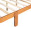 Structure de lit double en bois massif au look classique par RIDGEPOLE chêne-655094894-655094890