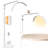 LED Half Moon Lash Light Floor Lamp