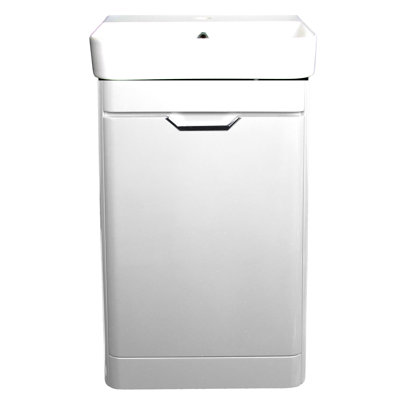 Michener 19'' Single Bathroom Vanity with Ceramic Top