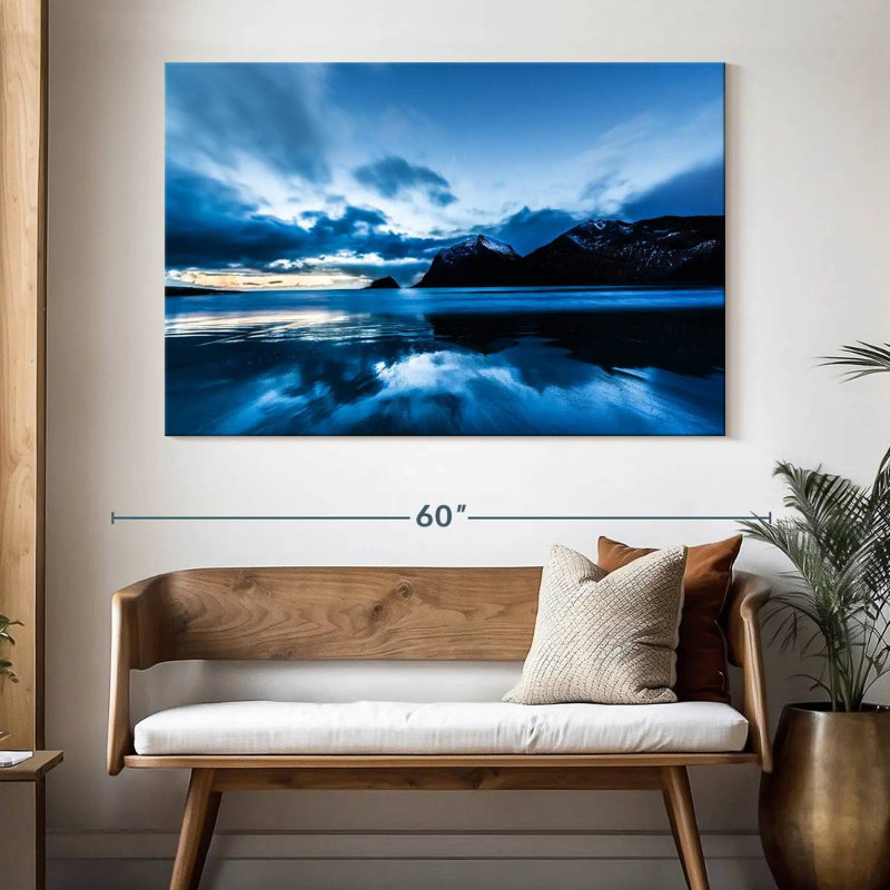 Coucher de soleil norvégien Alvord, H 34 po x l 51 po