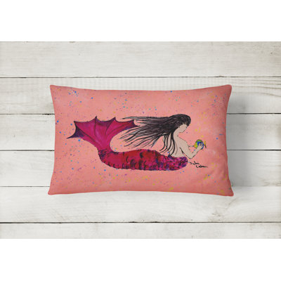 Outdoor Reversible Throw Pillow