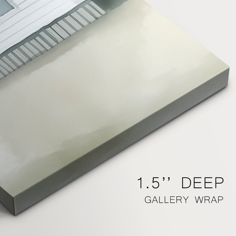 Lanscape Study Series VIII - Ensemble de toiles tendues avec châssis Premium - Prêt à être accroché
