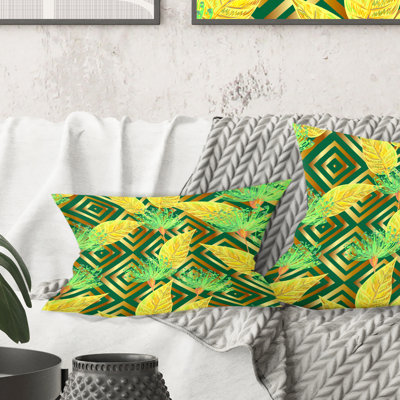 Coussin lombaire de luxe style ii tropical