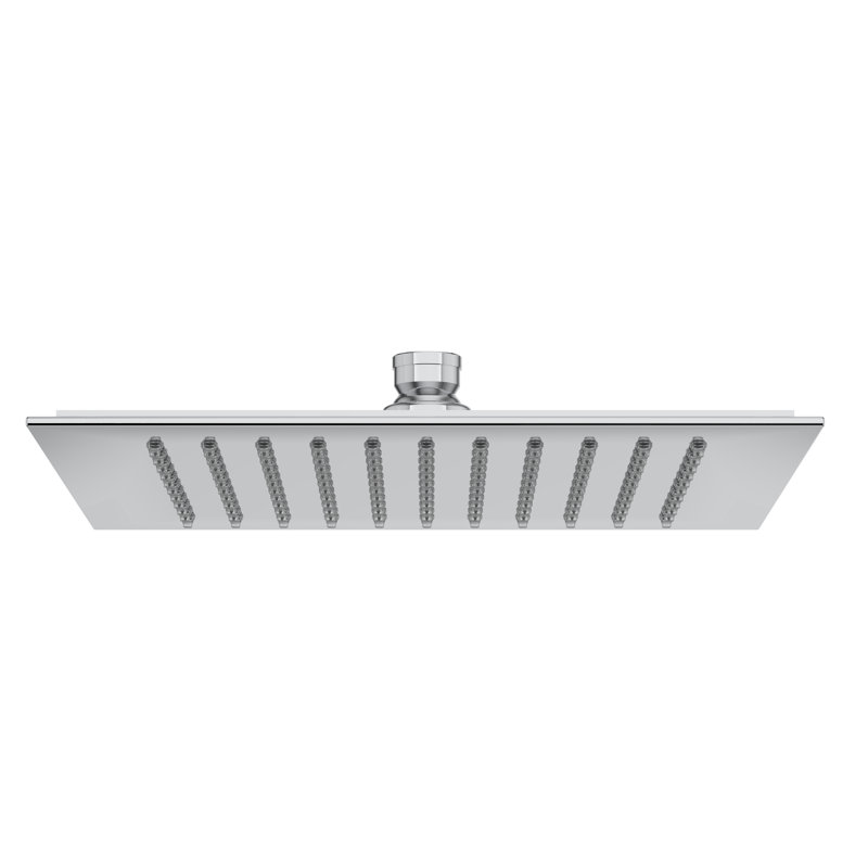 Slim 9" Rain Showerhead, Polished Chrome