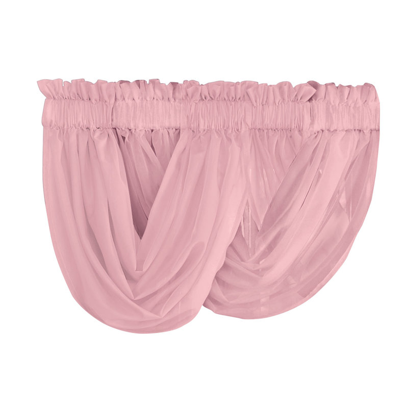 Furman Swag Window Valance, Rose