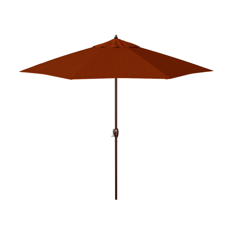 Parasol de marché 9 'Khoury, Toile toile terre cuite Sunbrella®