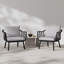 Fauteuil club d'extérieur en PP (ensemble de 2)-1844617944