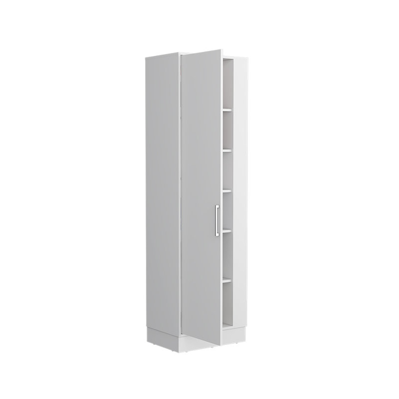 Armoire de rangement Rekesha, Manika, blanc, largeur x 21,10