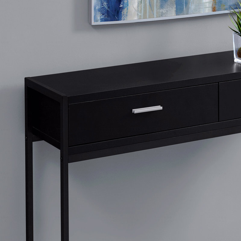 Console de 48 po Canace, Noir