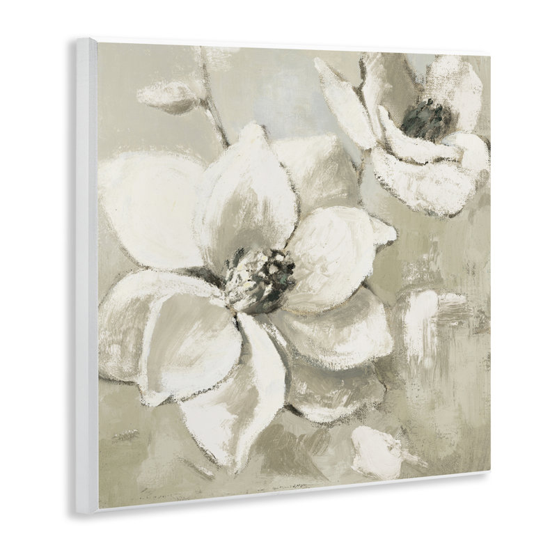 Plaque murale Magnolias After Rain, design par Lanie Loreth