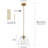 Abaigh 1 - Light Kitchen Island Pendant-1426116010