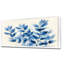 «Soft Leaves In Hazy Blues Watercolor I - Plants», reproduction sur toile-1845509723-1621747835