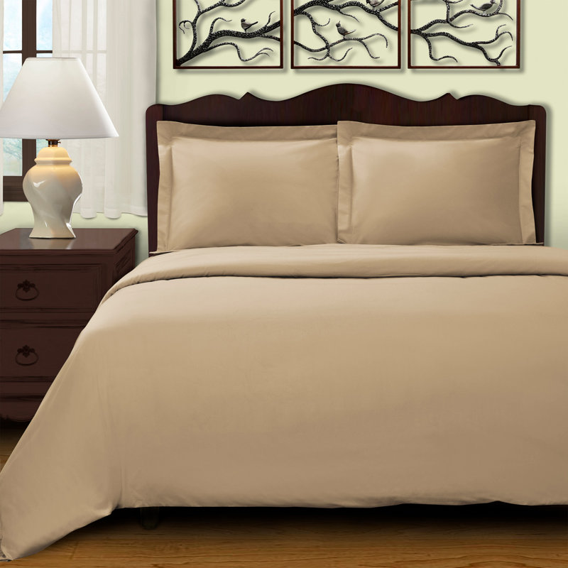 Ensemble de housse de couette de luxe en coton égyptien certifié 650 fils Luxury, Bourgogne