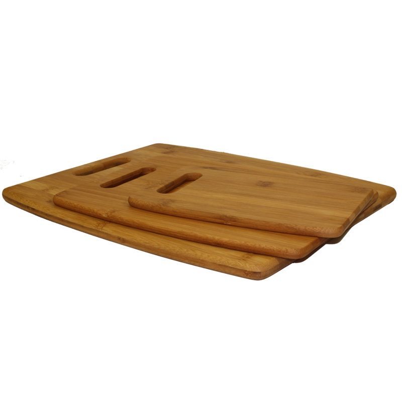 Ensemble de planche à découper en bambou 3 pièces Oceanstar Design